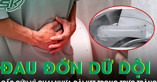 Người đàn ông đau đớn dữ dội, cấp cứu vì chai nhựa dài kẹt trong trực tràng suốt 2 ngày