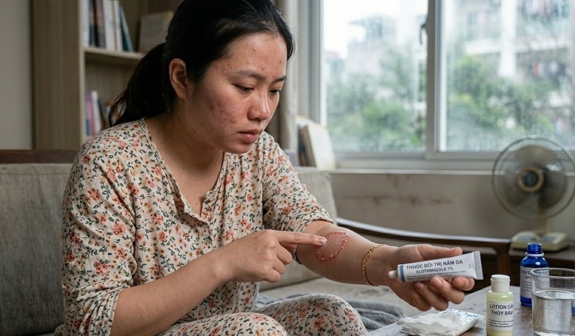 Bệnh nấm da: Nhận biết sớm và dùng thuốc đúng cách để tránh lây lan- Ảnh 2.