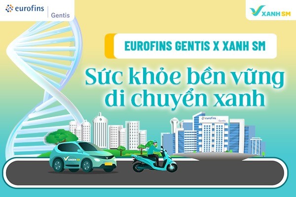 Eurofins GENTIS x Xanh SM: Sức khỏe bền vững - di chuyển xanh- Ảnh 1.