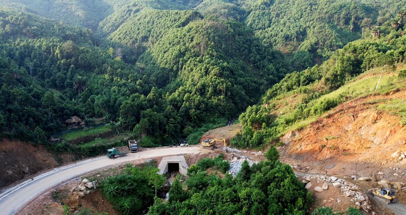 Hai công nhân tử vong khi thi công đường nối IC15 cao tốc Nội Bài – Lào Cai- Ảnh 1.