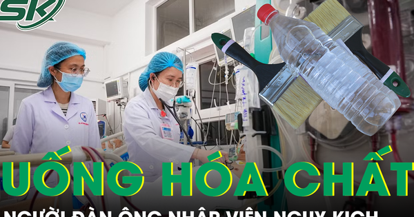 Người đàn ông suýt chết vì uống nhầm hóa chất, bác sĩ cảnh báo sai lầm thường gặp nguy hiểm