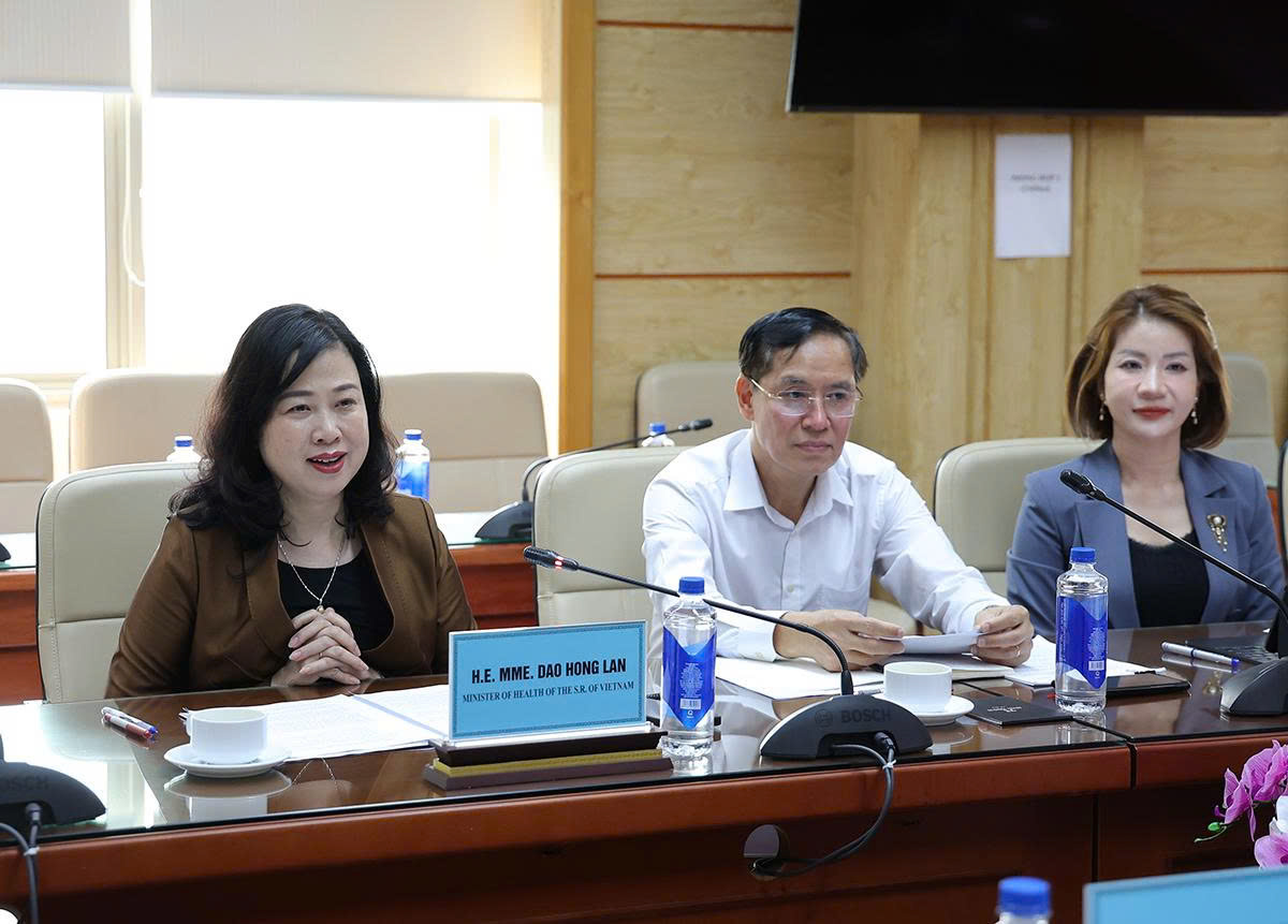 Bộ trưởng Đào Hồng Lan tiếp nguyên Đại sứ Hoa Kỳ tại Việt Nam, thúc đẩy hợp tác y tế hai nước- Ảnh 5.