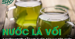 3 nhóm người cần lưu ý khi uống nước lá vối tươi