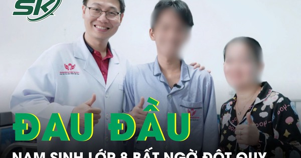 Nam sinh lớp 8 bất ngờ đột quỵ giữa giờ học