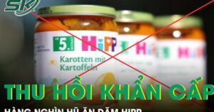 Thu hồi khẩn cấp hàng nghìn hũ ăn dặm HiPP nghi nhiễm độc đe dọa sức khỏe trẻ nhỏ
