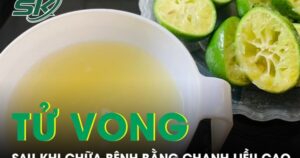 Tử vong sau khi chữa bệnh bằng chanh liều cao