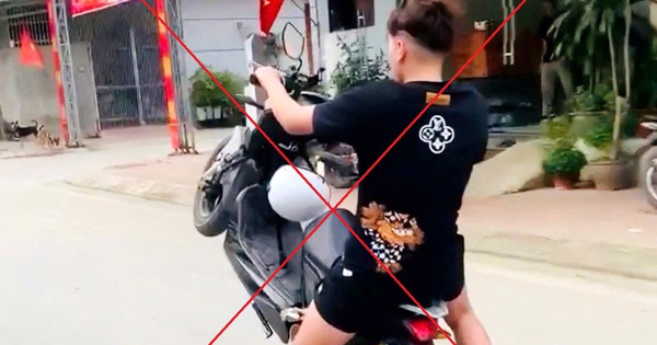 Trình diễn ‘bốc đầu’ xe máy điện giữa phố, nam thanh niên bị tạm giữ phương tiện