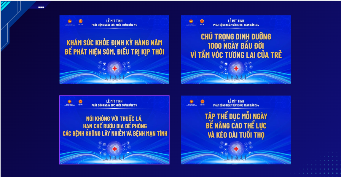 Hé lộ không gian Lễ mít tinh Ngày Sức khỏe toàn dân 7/4 lần đầu tiên- Ảnh 8.