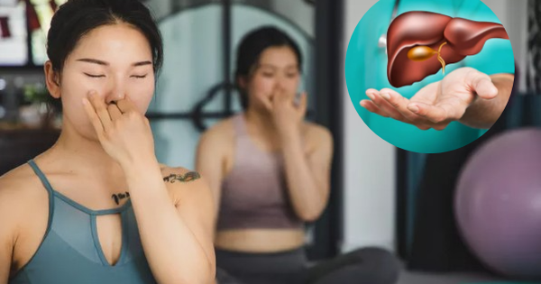 5 phút hít thở cải thiện sức khỏe gan
