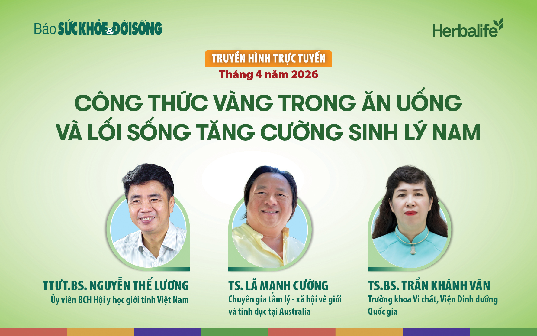 Truyền hình trực tuyến: Công thức vàng trong ăn uống và lối sống tăng cường sinh lý nam- Ảnh 1.