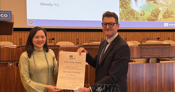 Công viên địa chất Non nước Cao Bằng tiếp tục được UNESCO vinh danh