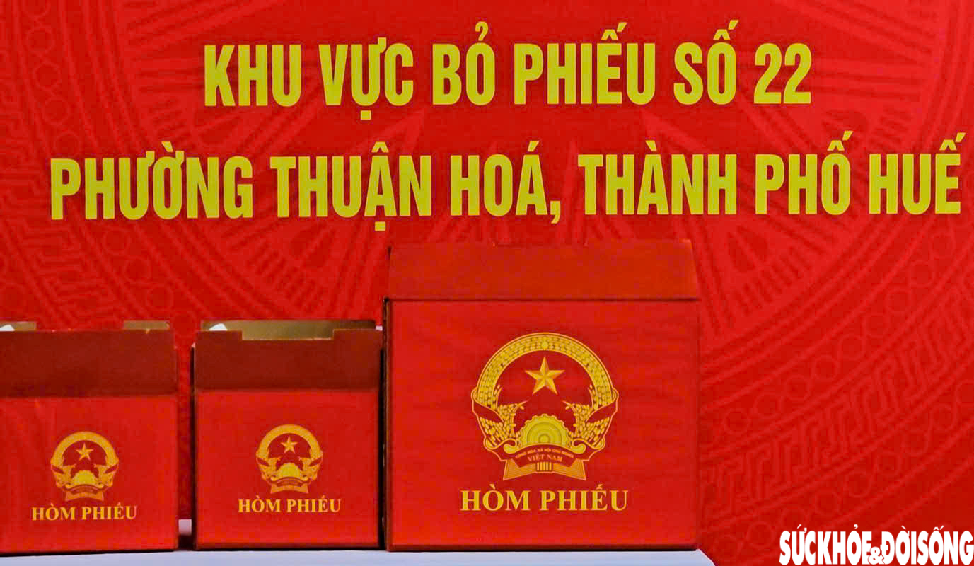 Các điểm bầu cử đặc biệt tại bệnh viện ở Huế sẵn sàng cho ngày hội non sông- Ảnh 9.