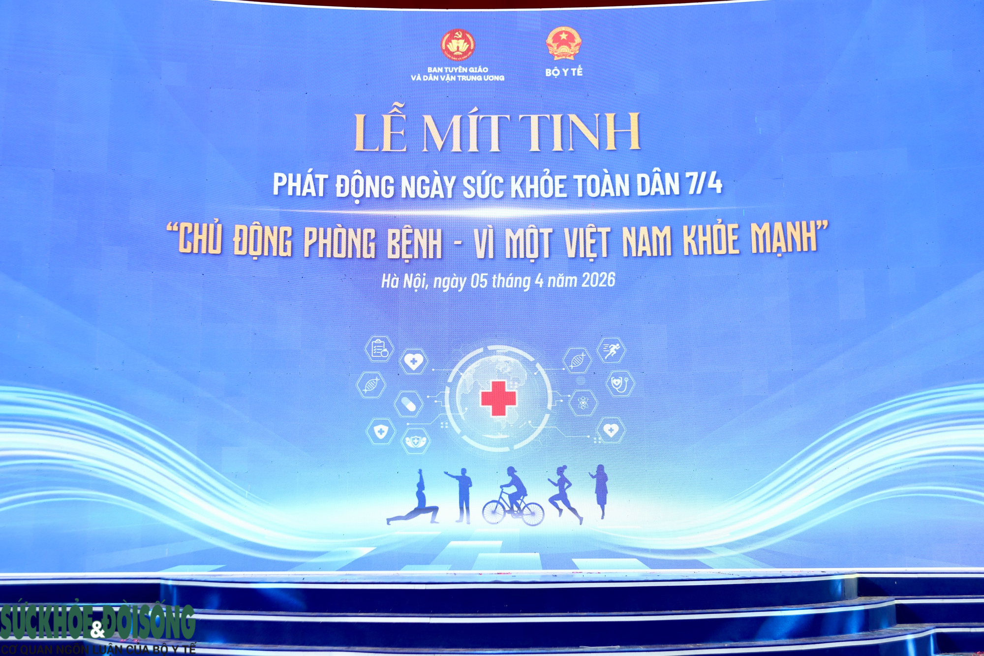 Hoàn tất tổng duyệt, sẵn sàng cho Lễ Mít tinh Ngày Sức khỏe toàn dân 7/4- Ảnh 2.