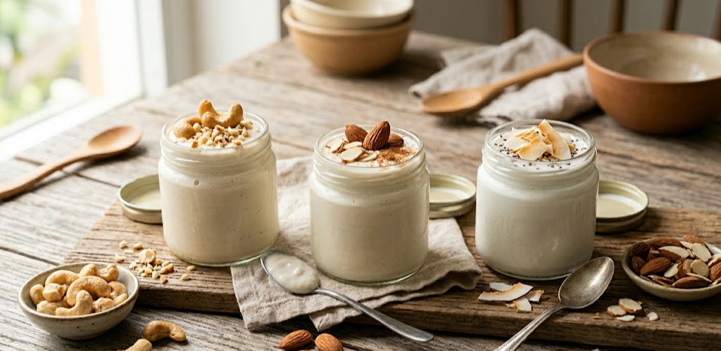 5 công thức tự làm sữa chua thực vật đơn giản, ngon miệng, giàu dinh dưỡng- Ảnh 1.