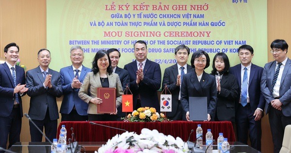 Việt Nam – Hàn Quốc ký kết hợp tác y tế: Mở rộng liên kết dược phẩm, an toàn thực phẩm và công nghệ cao
