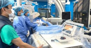 Can thiệp tim mạch thành công cho 3 bệnh nhi mắc tim bẩm sinh