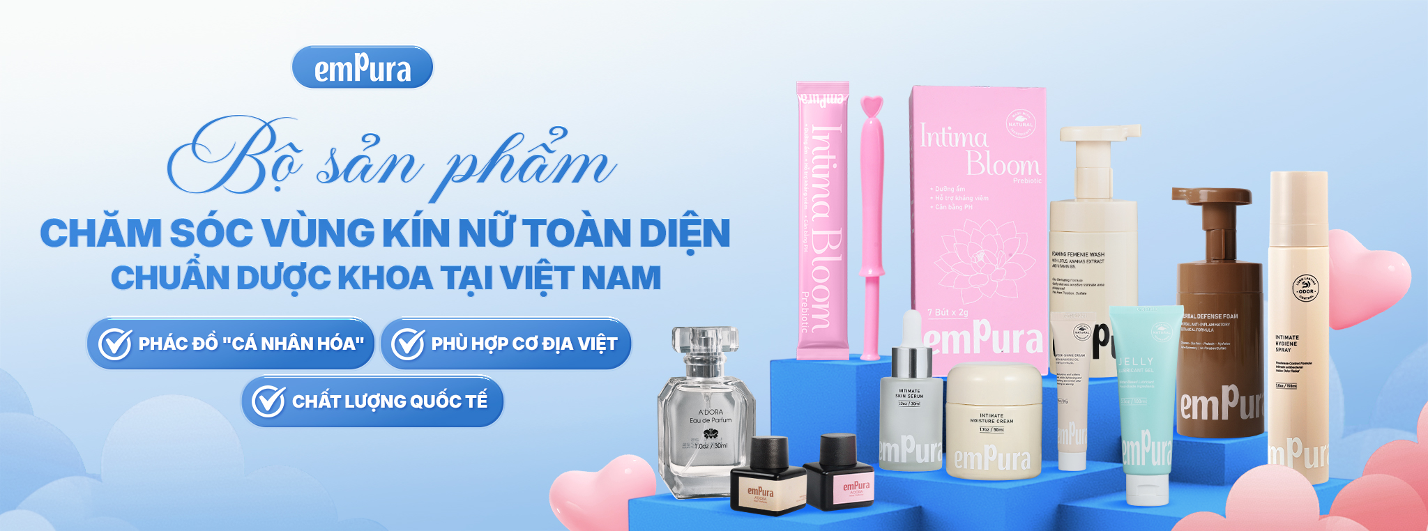 emPura – Chăm sóc vùng nhạy cảm chuẩn dược khoa- Ảnh 2.