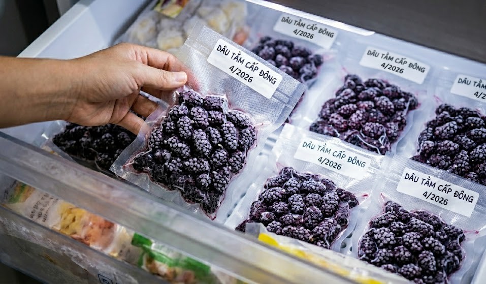 4 cách bảo quản quả dâu tằm để có thể sử dụng cả năm- Ảnh 1.