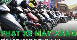 Đề xuất phạt nguội với xe máy xăng đi vào vùng lõi Hà Nội từ 1/7