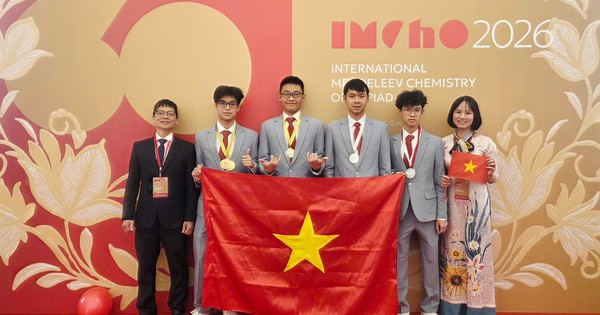 Việt Nam giành thắng lợi lớn tại Olympic Hóa học Quốc tế Mendeleev 2026