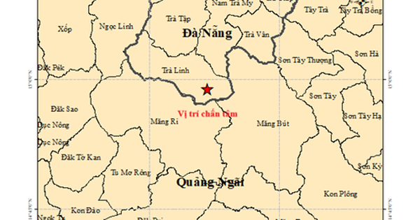 Đà Nẵng liên tiếp hứng 7 trận động đất trong ngày