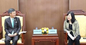 Bộ trưởng Đào Hồng Lan tiếp, làm việc với Đại sứ Đặc mệnh toàn quyền Ấn Độ tại Việt Nam