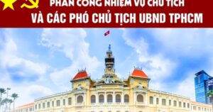 [Infographic] Phân công nhiệm vụ Chủ tịch và các Phó Chủ tịch UBND TPHCM nhiệm kỳ mới