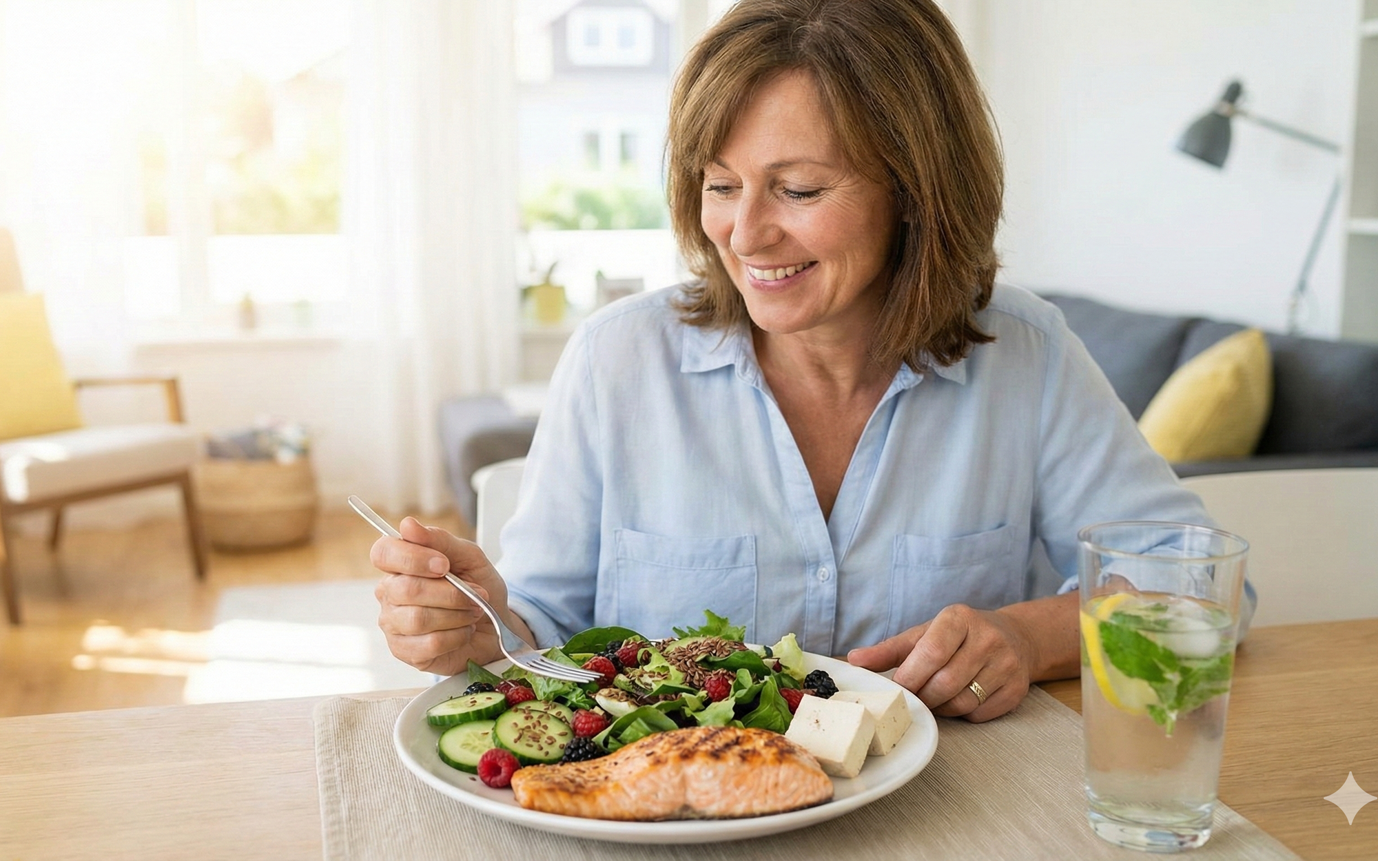 Bí quyết ‘hạ nhiệt’ cơn bốc hỏa thời kỳ mãn kinh nhờ dinh dưỡng