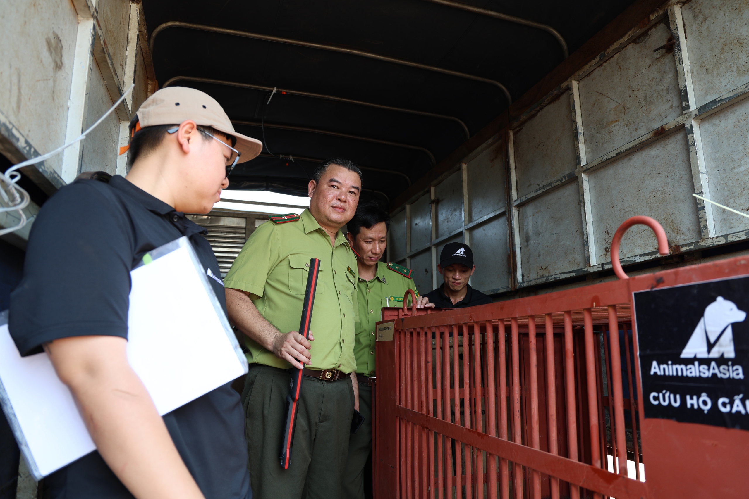 Giải cứu 2 cá thể gấu bị nuôi nhốt nhiều năm về 'nhà mới' ở Bạch Mã- Ảnh 7.