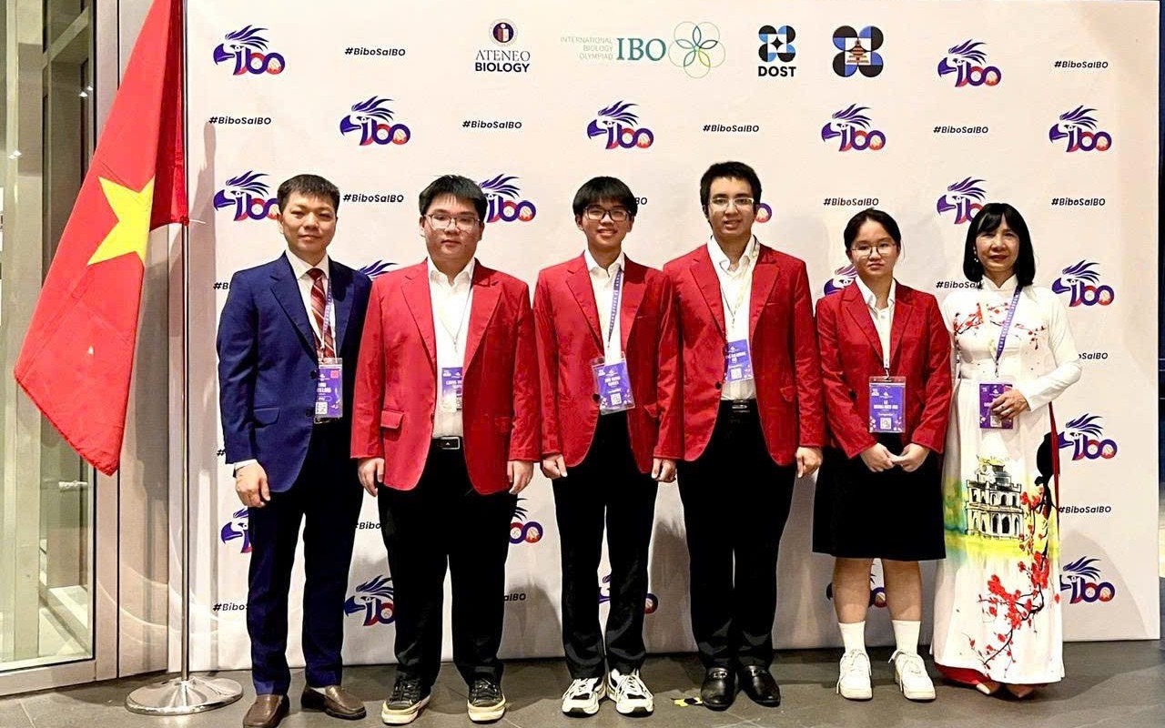 Việt Nam gặt hái thành công rực rỡ tại Olympic Sinh học Quốc tế 2025