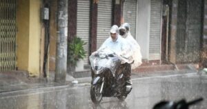 Không khí lạnh bao phủ khiến nền nhiệt Bắc Bộ và Bắc Trung Bộ giảm thấp