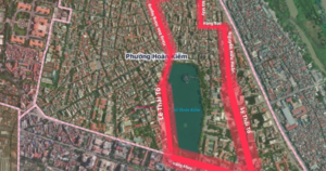 Bản đồ chi tiết các tuyến phố dự kiến cấm xe máy xăng từ 1/7