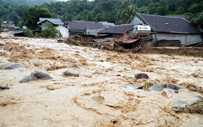Những điểm có nguy cơ xảy ra lũ quét, sạt lở đất sáng nay