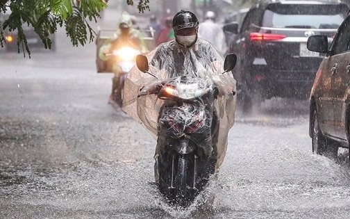 Miền Bắc sắp đón mưa dông do không khí lạnh vào đầu tuần