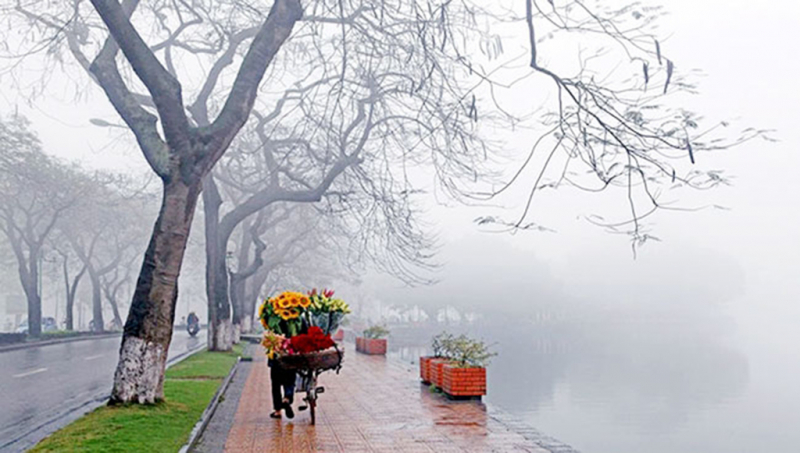 Không khí lạnh suy yếu, miền Bắc mưa phùn hết ngày mai- Ảnh 1.