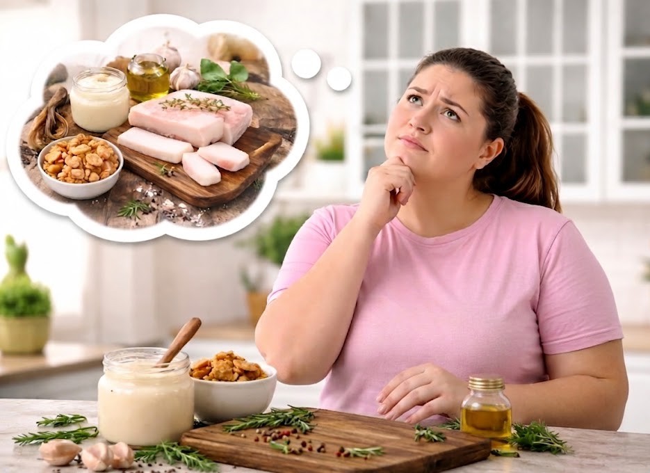 Giảm cân có phải kiêng mỡ lợn hoàn toàn?- Ảnh 2.