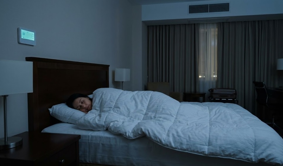 Sai lầm phổ biến gây hại sức khoẻ khi ngủ ở khách sạn - Ảnh 1.