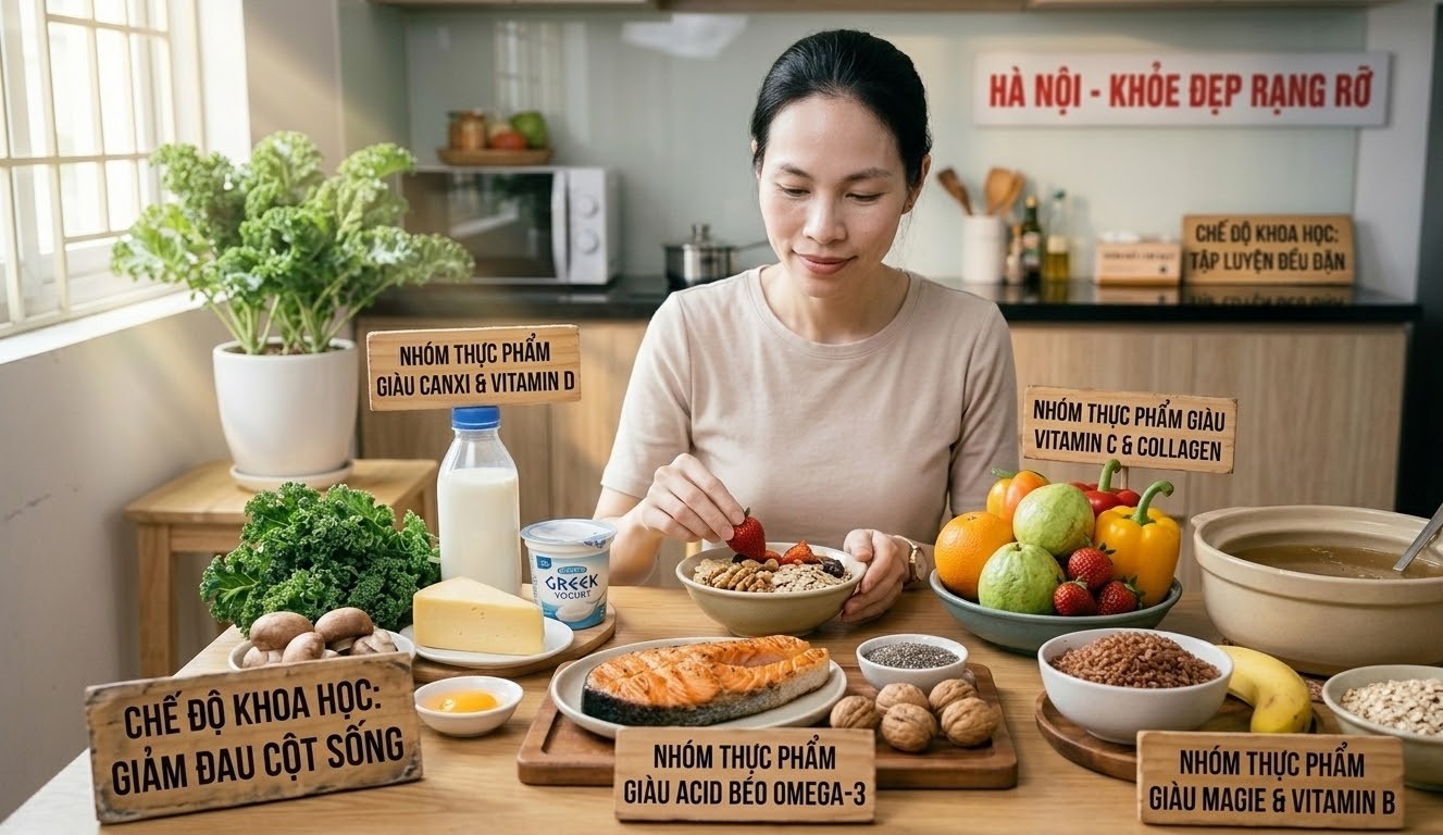 Những món ăn tốt nhất cho người bị thoái hóa cột sống- Ảnh 1.