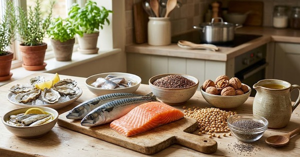 10 loại thực phẩm giàu omega-3 hỗ trợ bảo vệ tim mạch