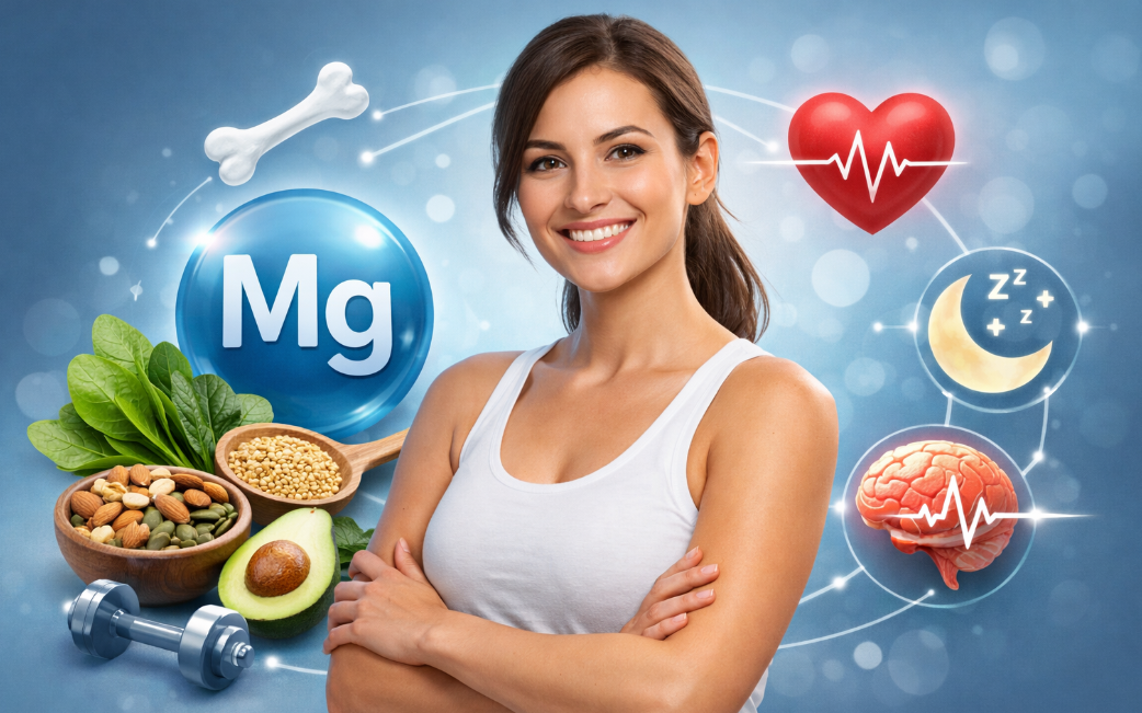 7 tác dụng quan trọng của magie với phụ nữ