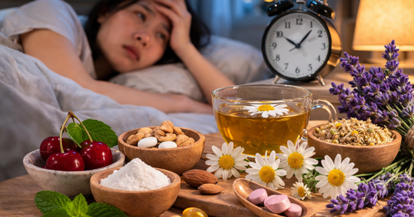 Mất ngủ nên dùng thảo dược và chất bổ sung nào?