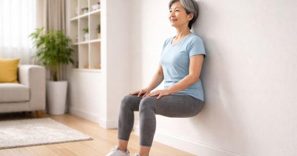5 lợi ích khi thực hiện bài tập ngồi xổm dựa tường mỗi ngày
