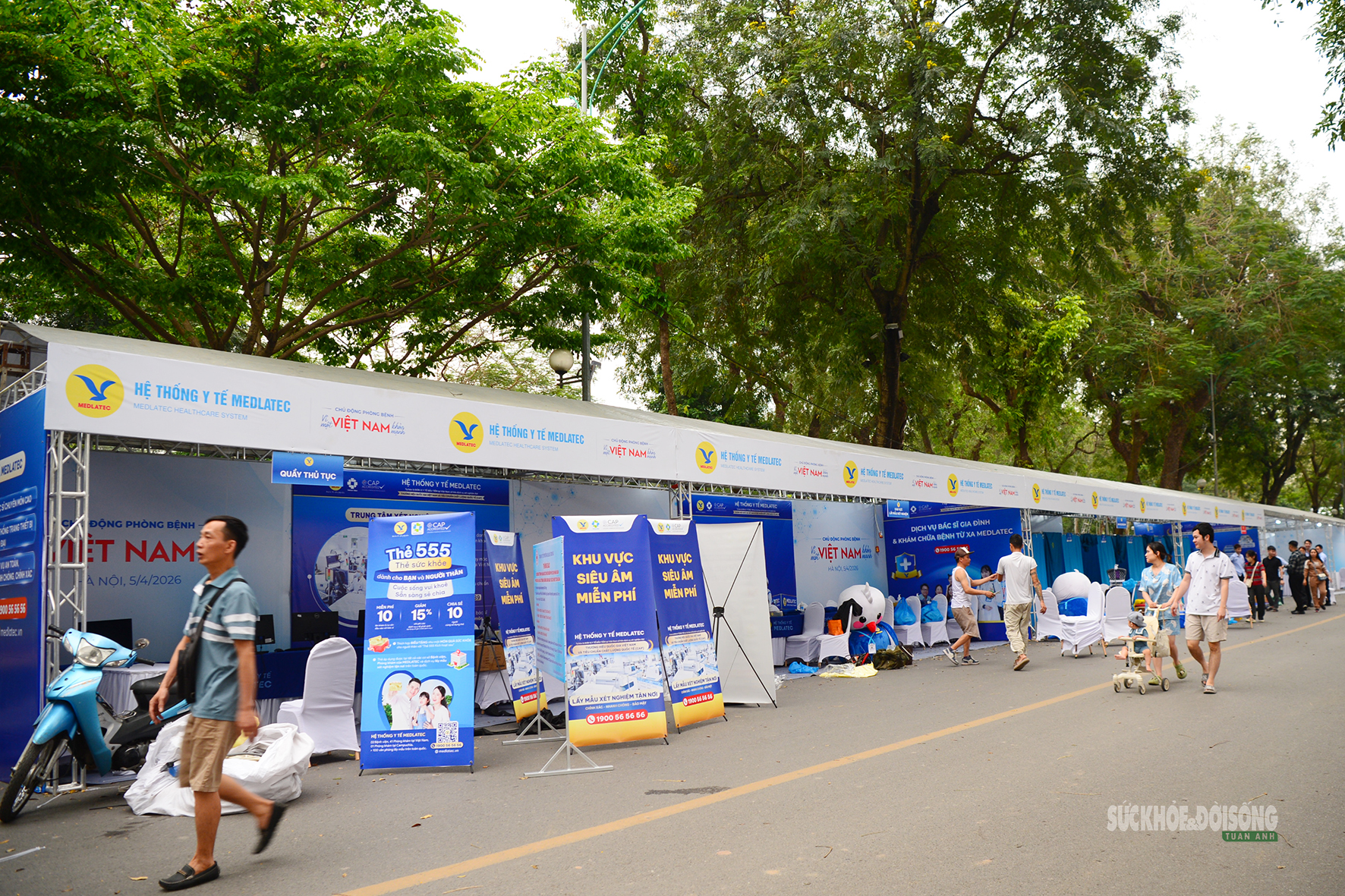 Rộn ràng trước ngày diễn ra Lễ mít tinh Ngày Sức khỏe toàn dân 7/4- Ảnh 6.