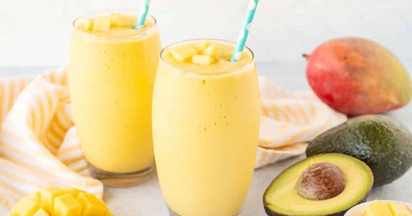 Lợi ích bất ngờ khi ăn sinh tố bơ và xoài