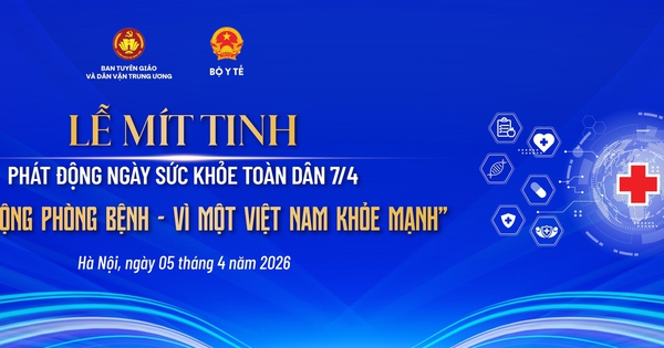 Hé lộ không gian Lễ mít tinh Ngày Sức khỏe toàn dân 7/4 lần đầu tiên