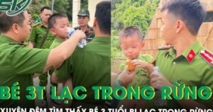 Hơn 14 giờ chạy đua thời gian tìm thấy bé 3 tuổi bị lạc một mình trong rừng