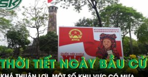 Thời tiết cả nước ngày bầu cử 15/3 khá thuận lợi, một số khu vực có mưa