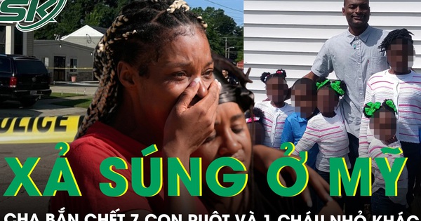 Xả súng chấn động ở Mỹ: Cha bắn chết 7 con ruột và 1 cháu nhỏ khác