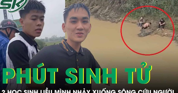 Chân dung 2 nam sinh cấp 3 liều mình nhảy xuống sông cứu bạn nữ làm điều dại dột