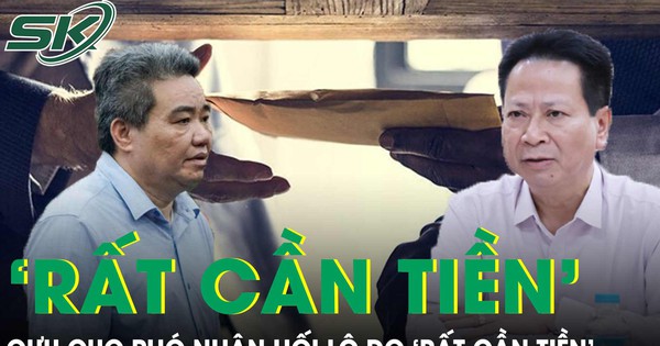 Cựu cục phó nhận hối lộ do ‘rất cần tiền’, đang rất yếu chưa thể về nước